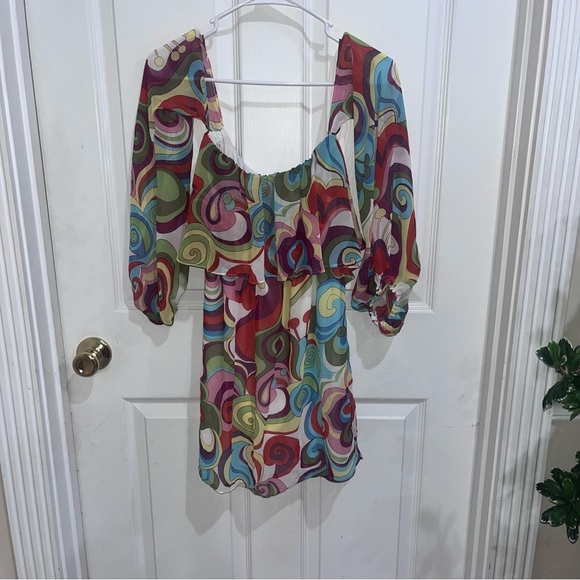 Judith march sz small multicolored dress - Picture 5 of 5